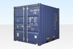 Buy 10FT X 8FT Shipping Container (One Trip) Blue (RAL 5013)