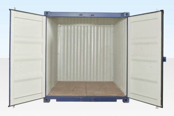 Buy 10FT X 8FT Shipping Container (One Trip) Blue (RAL 5013)