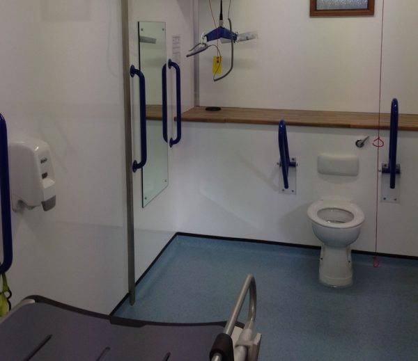 High Dependency Mobile Disabled Toilet Unit